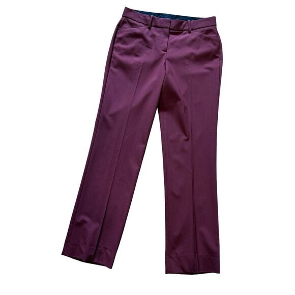 Theory Custom Max 2 Edition Relaxed Straight Pant Trousers in Stretch Wool - Picture 5 of 11
